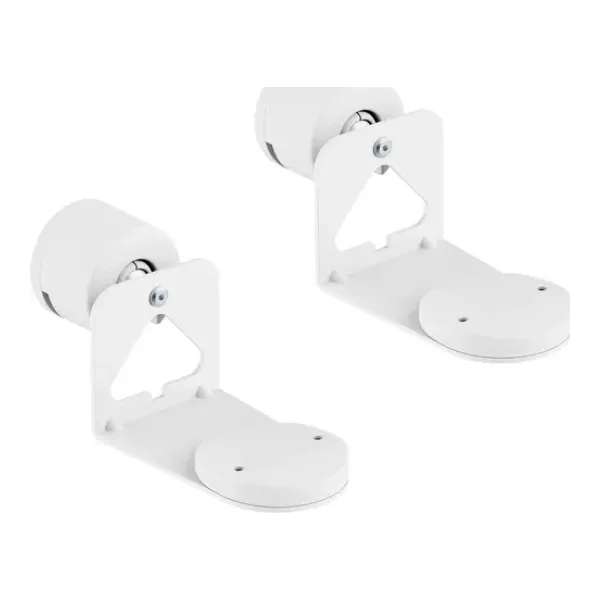 My Wall HS47WL Lautsprecher-Wandhalterung Drehbar Weiß 2St