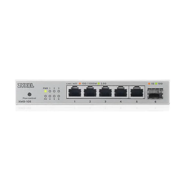Zyxel XMG-105 5 Ports 10/2,5G MultiGig Switch unmanaged