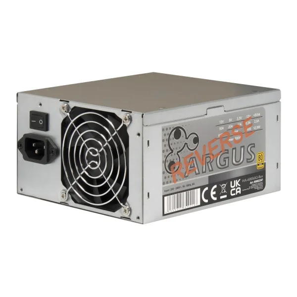 Inter-Tech Argus HA-600AA2-Rev 600W ATX 2.4 Netzteil 80+ Gold, Reverse