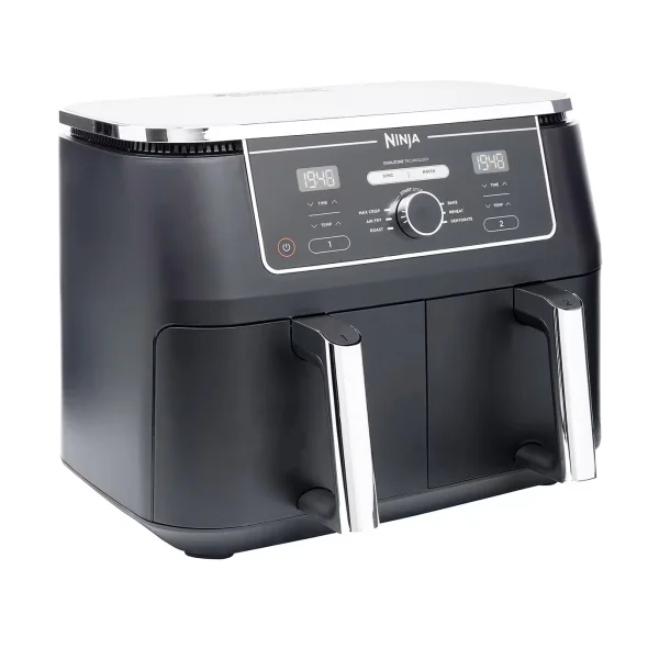 SharkNinja AF400EU Foodi Max Dual Zone Heißluft-Fritteuse schwarz