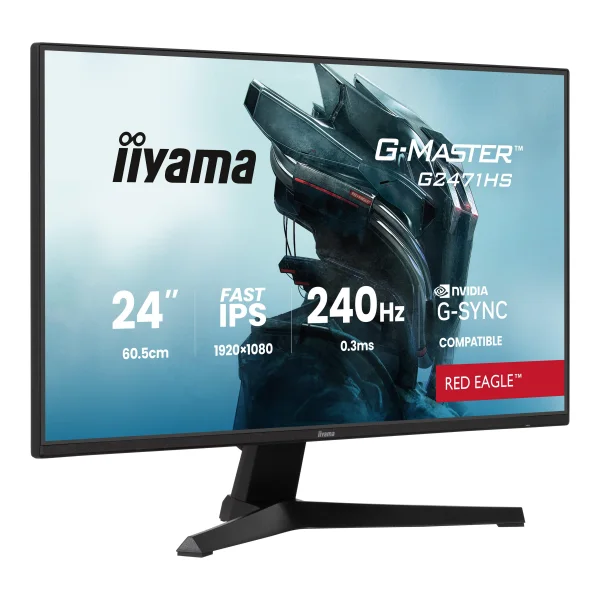 Iiyama G-Master G2471HS-B1 Red Eagle Gaming-Monitor 60.5 cm (23.8 Zoll)