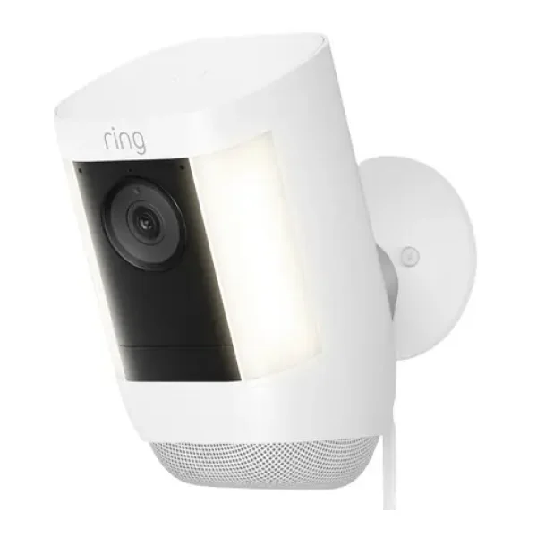 ring Spotlight Cam Pro - Plug-In - White 8SC1S9-WEU2 WLAN IP Überwachungskamera 1920 x 1080 Pixel