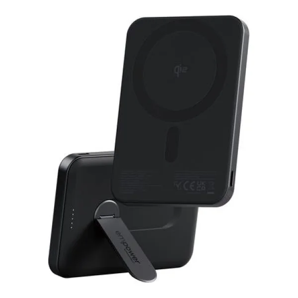 PanzerGlass empower Powerbank w. Spin Stand 5000mAh Space Black (EM23165)
