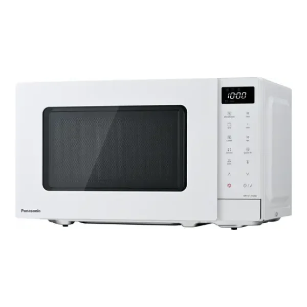 Panasonic NN-GT21QWEPG Mikrowelle Weiß 800W LCD-Display, Grillfunktion