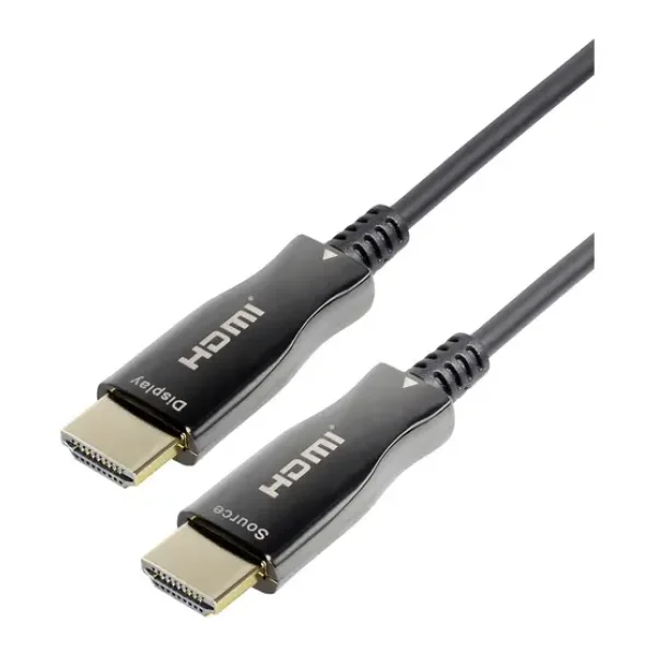 Maxtrack HDMI Anschlusskabel HDMI-A Stecker, HDMI-A Stecker 40.00m Schwarz C 508-40ML 4K UHD HDMI-Kabel