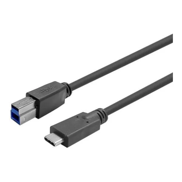 Vivolink PROUSBCBMM7.5 USB Kabel 7,5 m USB 3.2 Gen 1 (3.1 Gen 1) USB C USB B Schwarz