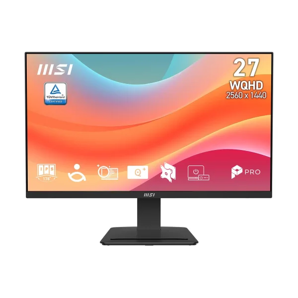 MSI PRO MP273QDE E7 27 Zoll QHD IPS Office Monitor 75Hz 16:9 DP/HDMI