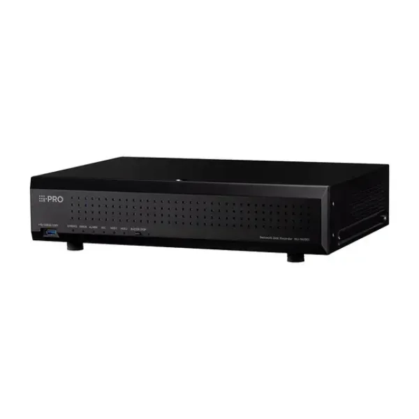 I-PRO 16-Channel. Network Recorder NVR with a build-in PoE+ switch for 16ch