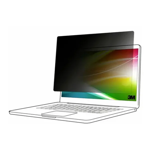 3M Bright Screen BP170W1B Blickschutzfolie Notebook 43,2cm (17 ) Bildformat: 16:10 7100312335 Universal