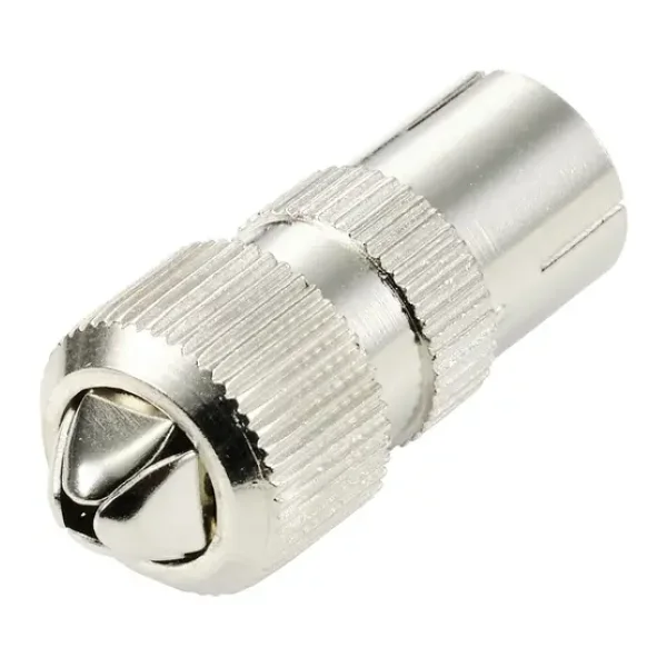 TRU COMPONENTS TC-10101532 Koax-Kupplung Metall Anschlüsse: Koax-Buchse IEC Kabel-Durchmesser: 5mm