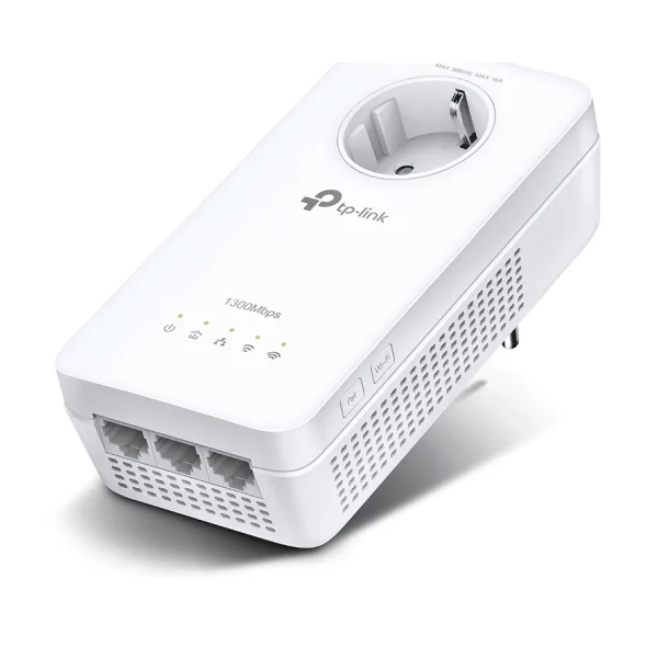 TP-LINK TL-WPA8631P AV1300-AC1200-Gigabit-WLAN-Powerline-Adapter mit Steckdose